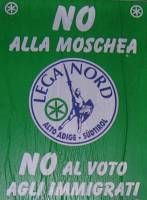 Volební plakát Ligy severu