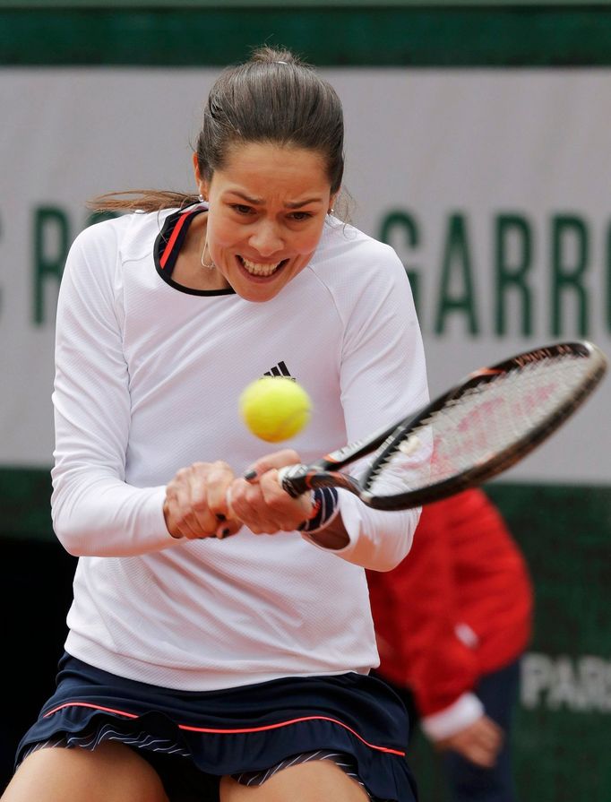 Srbská tenistka Ana Ivanovičová na French Open 2013