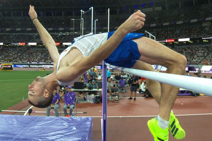 Český výškař Jan Štefela na MS v atletice 2025