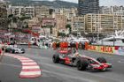 Rosberg s Hamiltonem ovládli trénink v Monaku