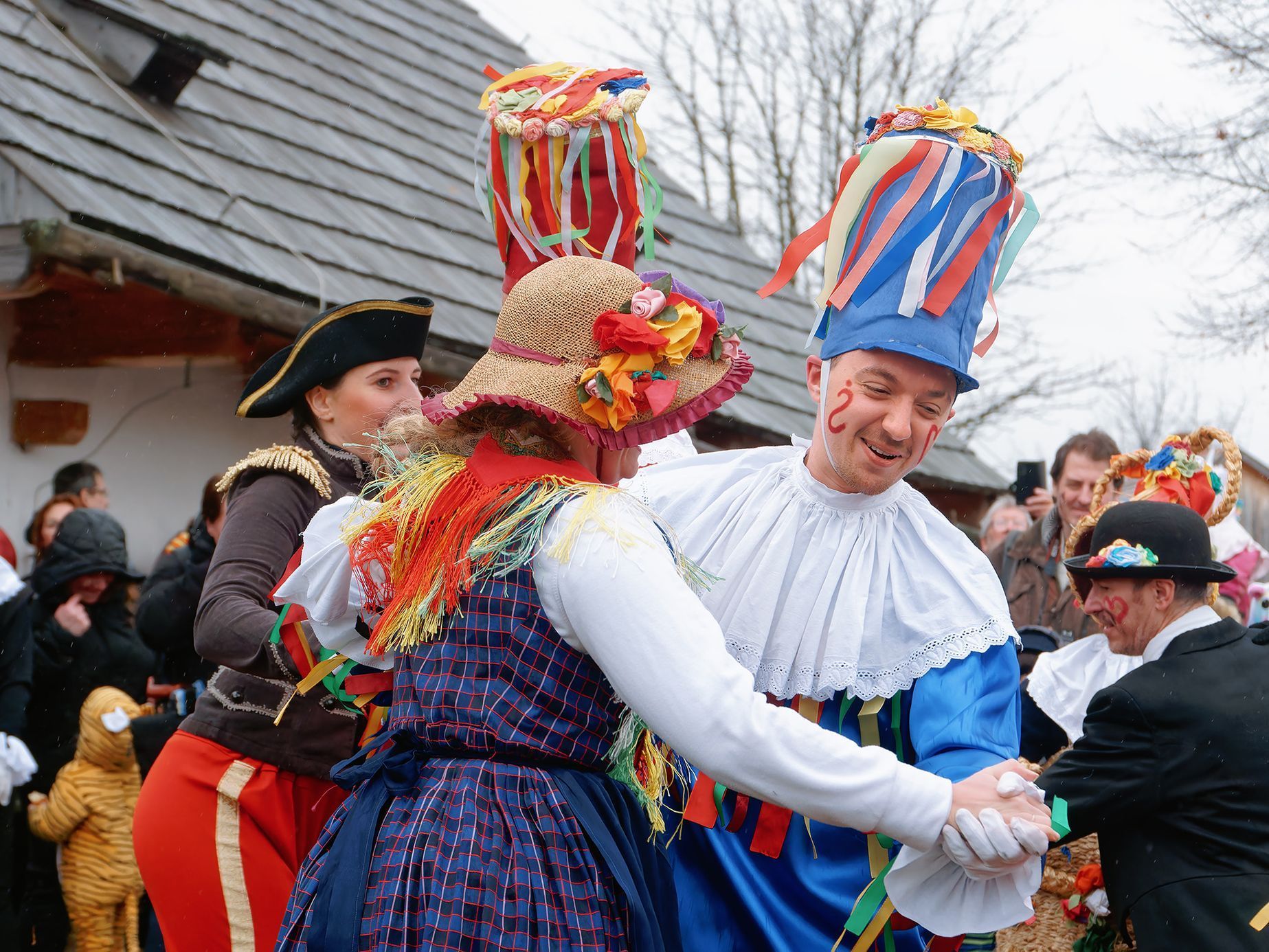 Masopust v Muzeu lidových staveb v Kouřimi, 2024