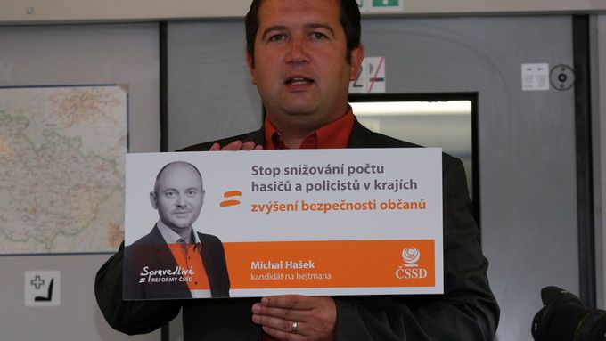 Volební manažer ČSSD Jan Hamáček