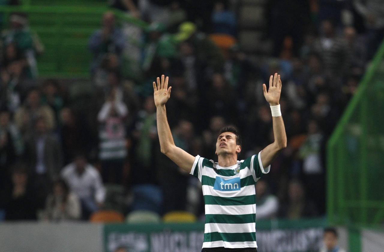Evropská liga: Sporting Lisabon - Manchester City (Alexandre Reame, radost)