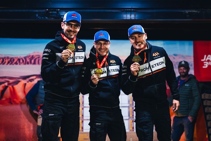 Rallye Dakar 2025, 12. etapa: Martin Macík mladší, David Švanda a František Tomášek (Iveco) slaví vítězství