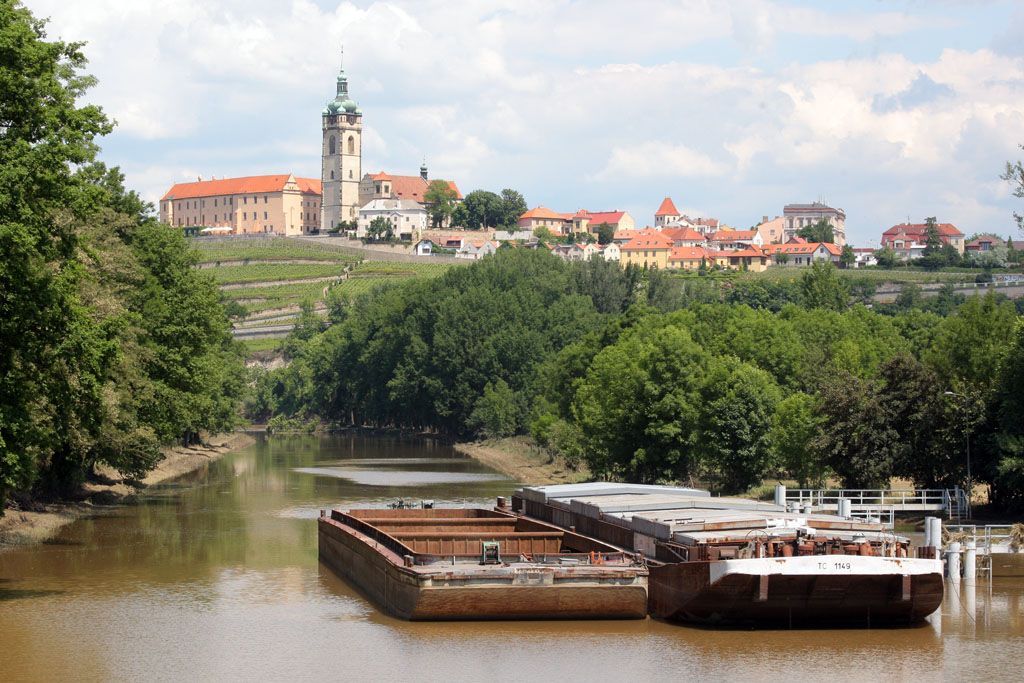 Hořín po povodních