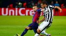 Finále LM, Barcelona-Juventus: Jordi Alba - Claudio Marchisio