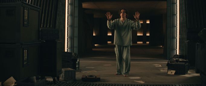 Lewis Pullman jako Robert Reynolds ve snímku Thunderbolts*.