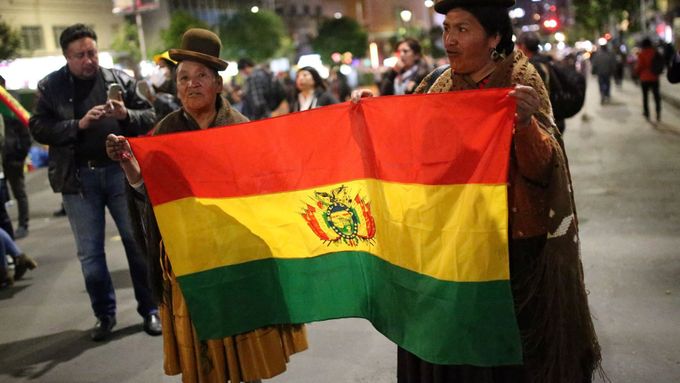 Demonstrace proti bolívijskému prezidentovi Evo Moralesovi trvají už přes dva týdny.