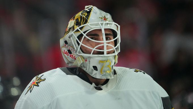 Jiří Patera v dresu Vegas Golden Knights