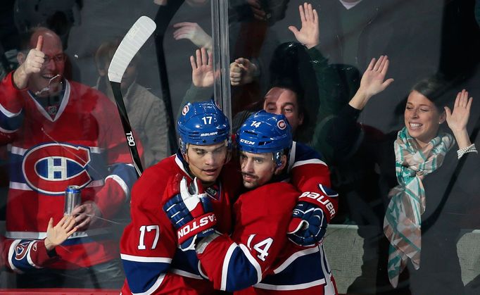 NHL 2013: Tomáš Plekanec a René Bourque (Montreal Canadiens)