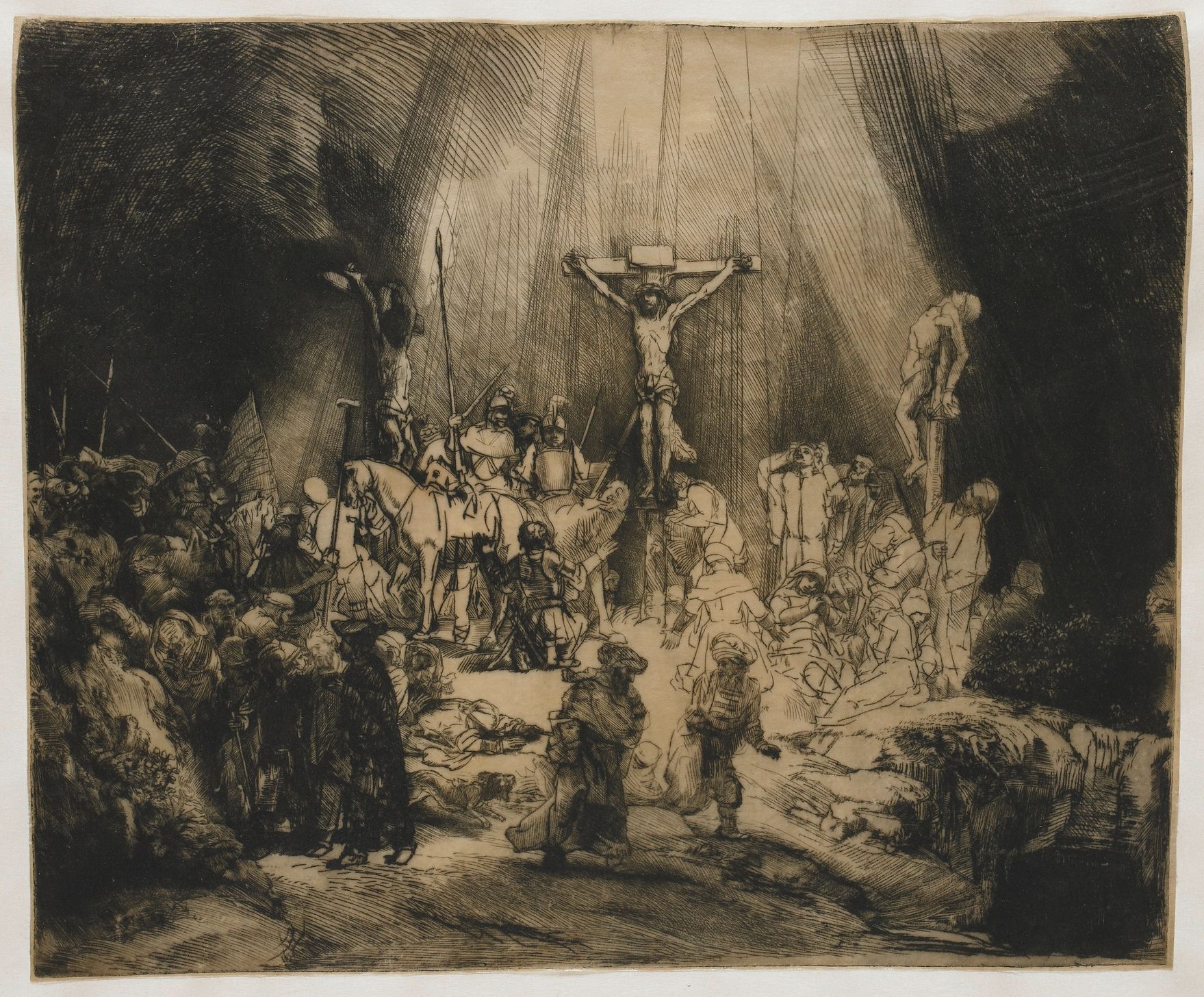 Rembrandt van Rijn: Tři kříže