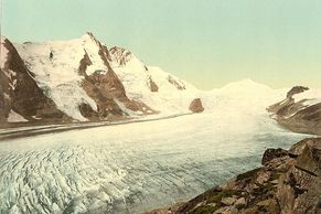 Jak se ztrácí alpský ledovec? Srovnání fotek z dob Františka Josefa a těch nynějších překvapí