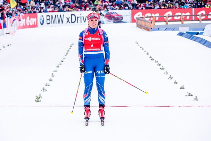 SP v biatlonu Chanty 2015: Gabriela Soukalová