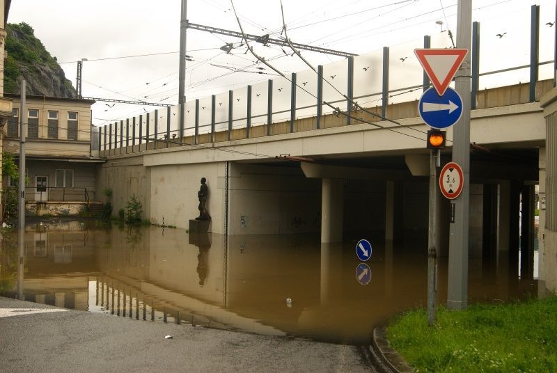 Povodeň červen 2013 - Ústí nad Labem
