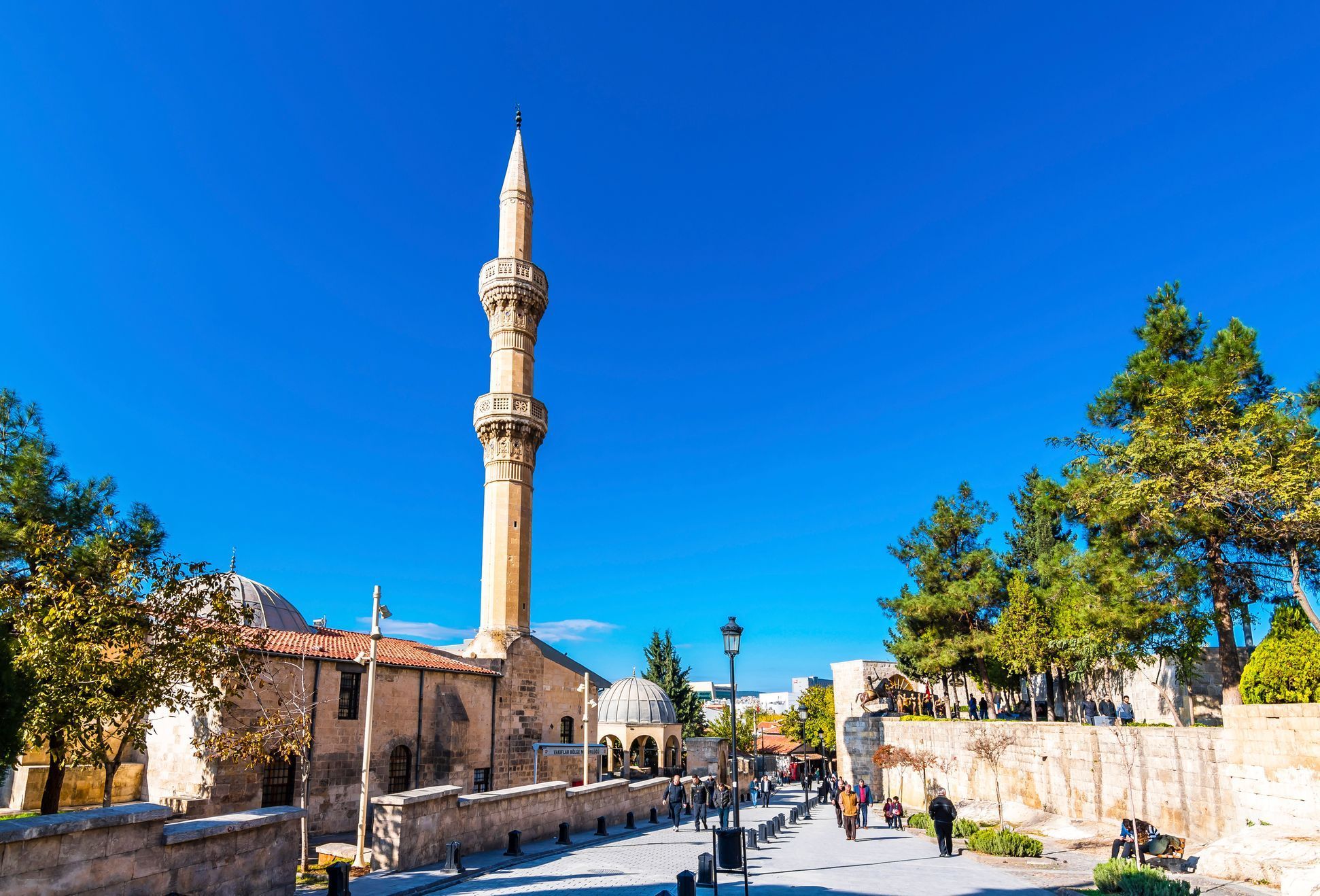 Mešita Şirvani, Turecko, město Gaziantep.