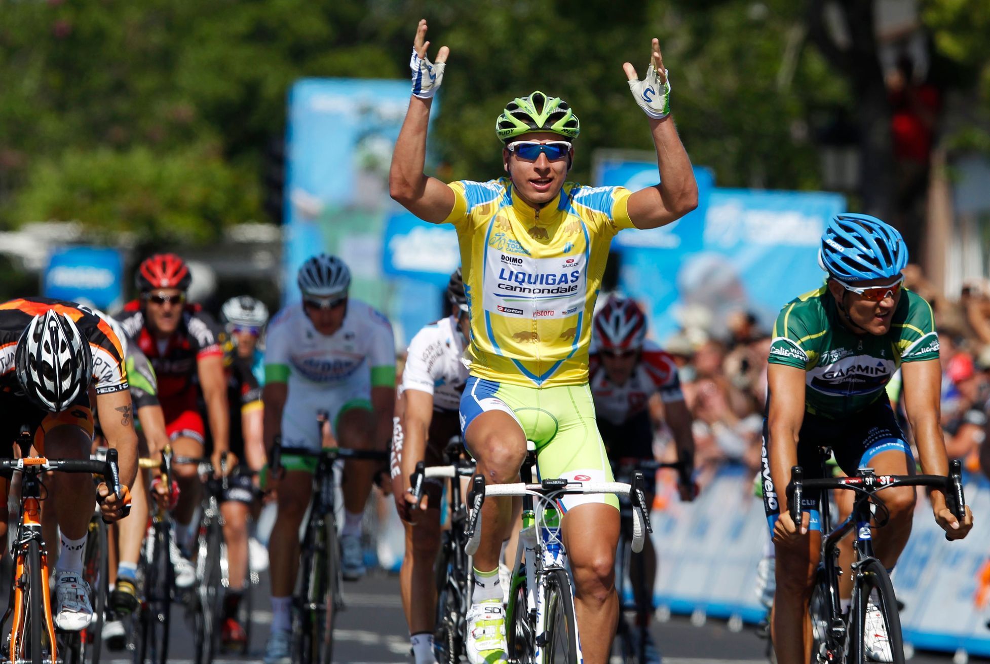 Cyklista Peter Sagan slaví další triumf v Kalifornii