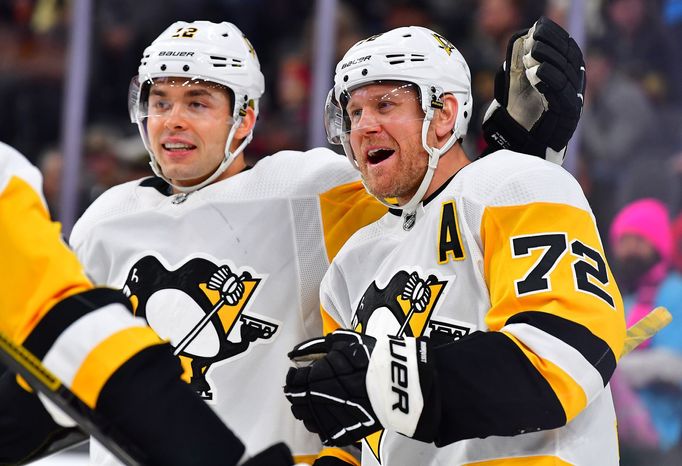 Dominik Simon a Patric Hornqvist