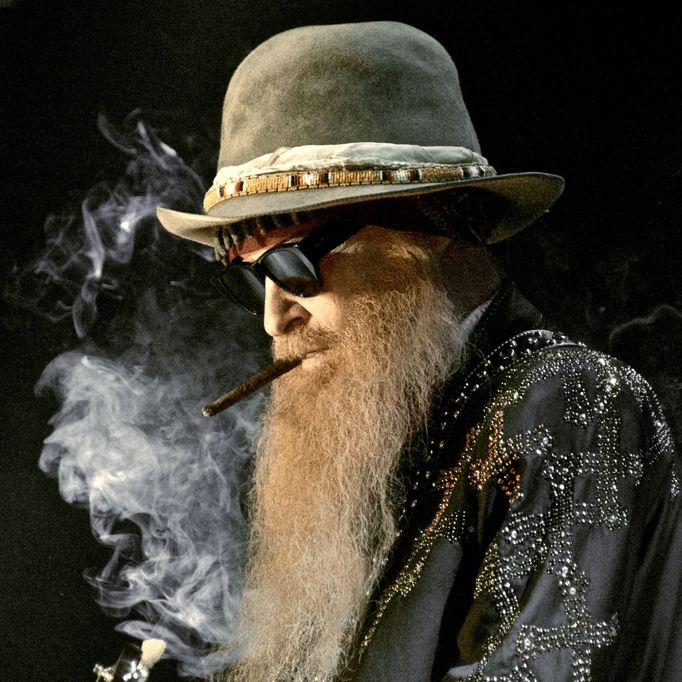 Kytarista a zpěvák Billy Gibbons.