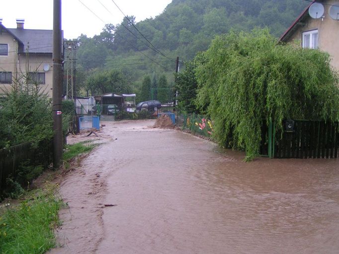 Těchlovice, okres Děčín, 7. 8. 2010, 17:00.