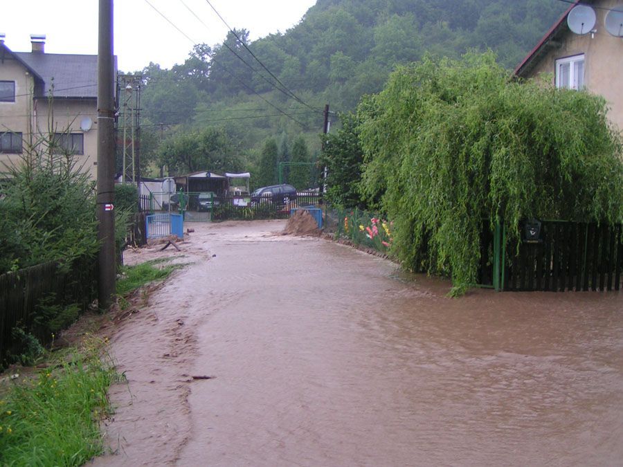 Povodně srpen 2010 - Těchlovice
