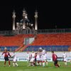 Pohled na stadion v zápase skupiny E kvalifikace MS Bělorusko - Česko