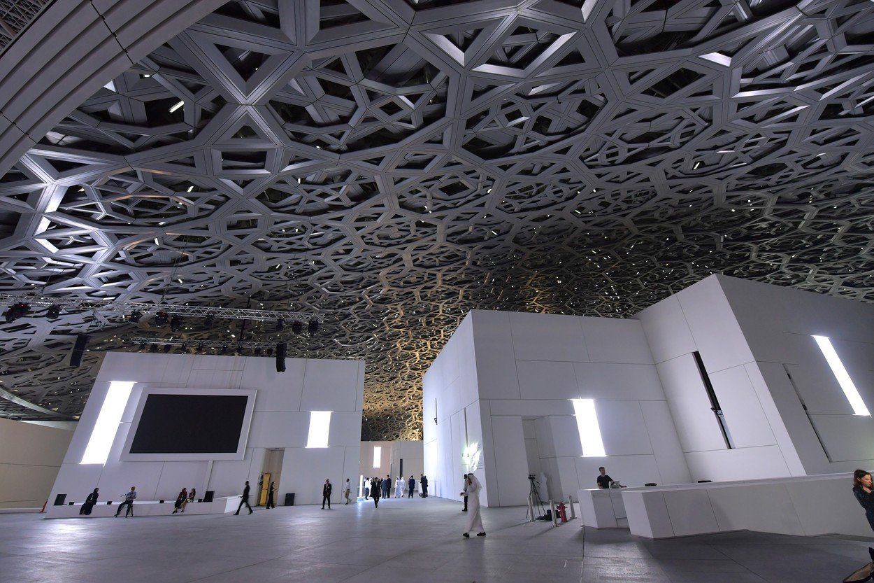 the Louvre Abu Dhabi Museum
