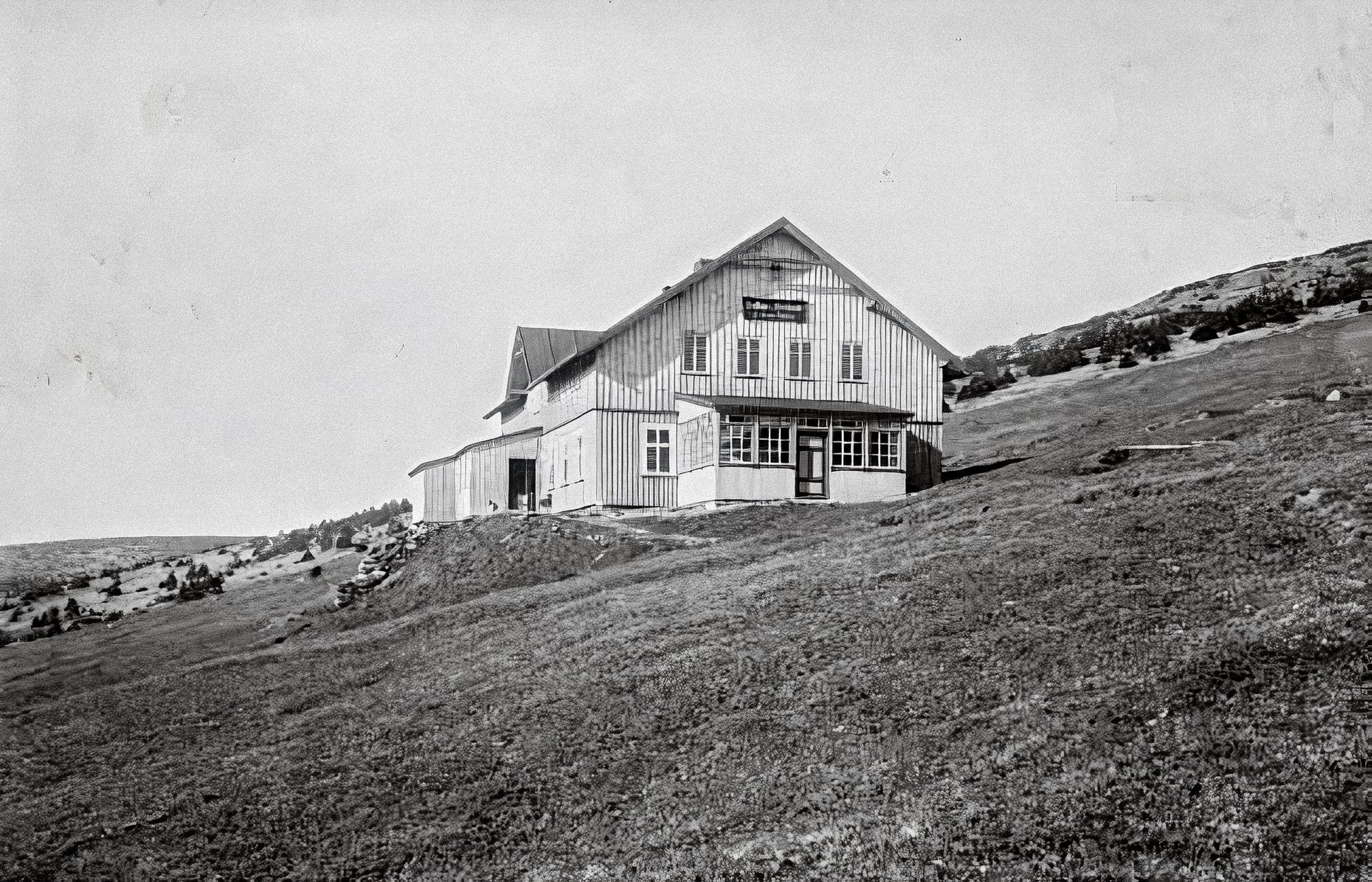 Klínová bouda, Krkonoše, Zaniklé boudy, Zaniklé chaty, hory, historie, Domácí