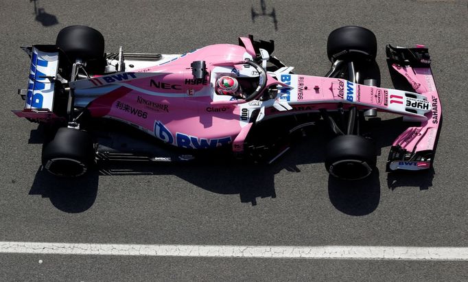 F1, VC Španělska 2018: Sergio Pérez, Force India