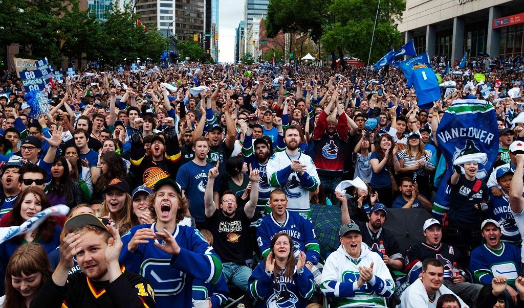Finále NHL: Boston - Vancouver (fanoušci Vancouveru)