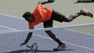 Gael Monfils na tenisovém US Open