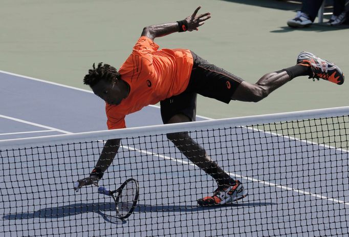 Gael Monfils na tenisovém US Open