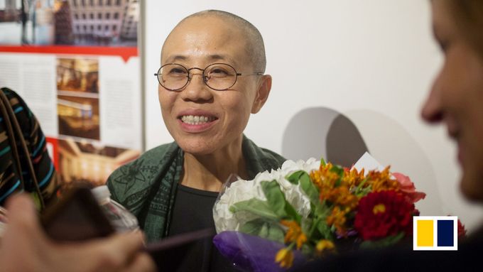 Liou Sia vystoupila vloni na podzim v New Yorku. Doprovodila tam spisovatele Liao I-Wu, který převzal cenu Nadace Knihovny Václava Havla.
