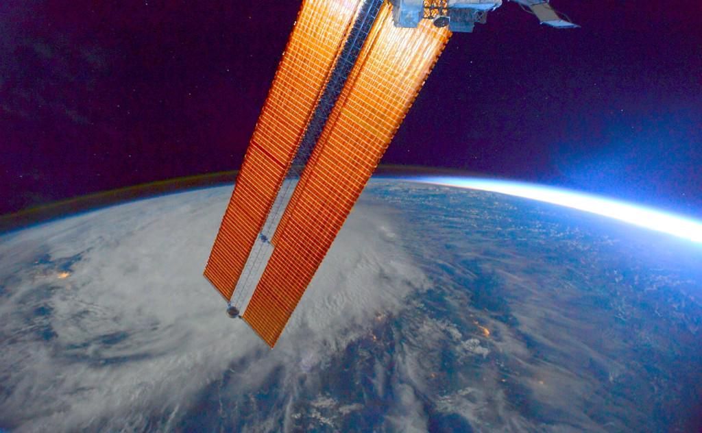Snímky astronauta Terryho Virtse z kosmu