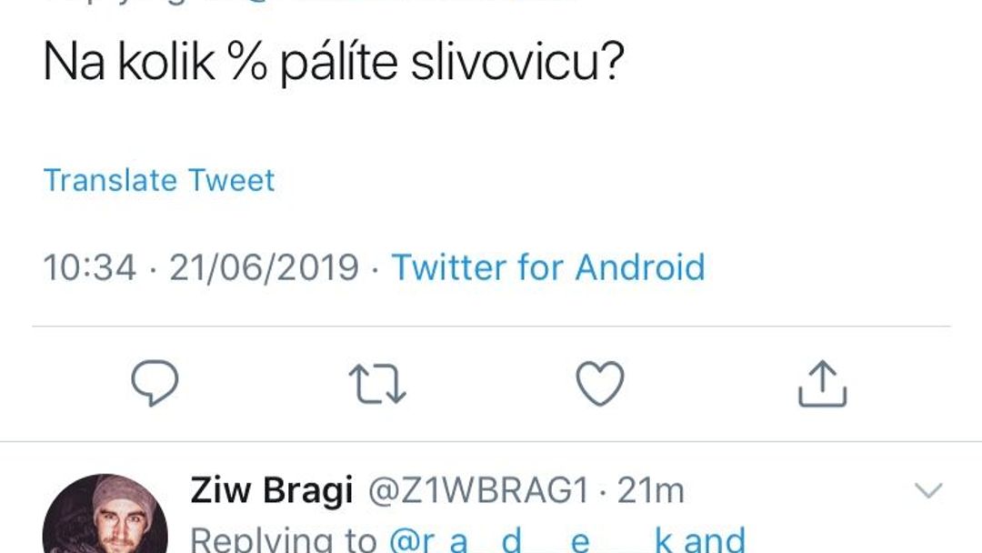 Twitter - Jiří Ovčáček komentáře
