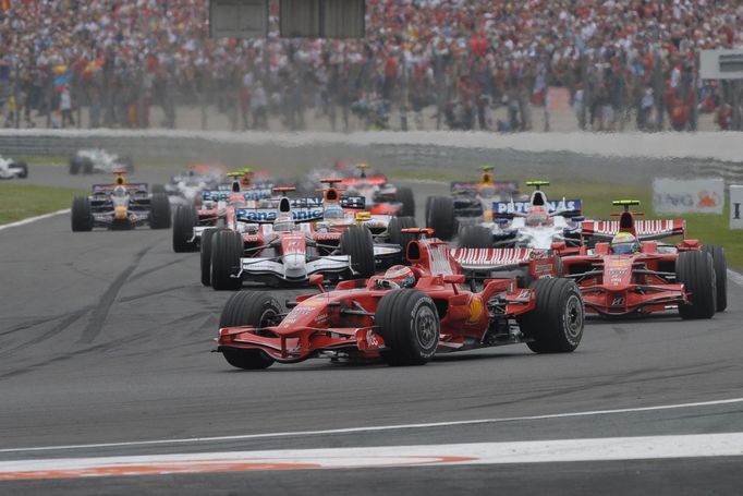 F1, VC Francie 2008: start