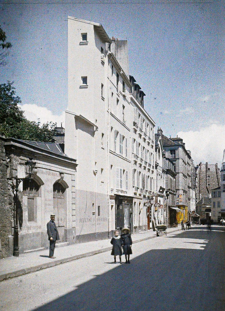 Barevné fotografie, Musée Albert Kahn, Paříž, Francie, Zahraničí