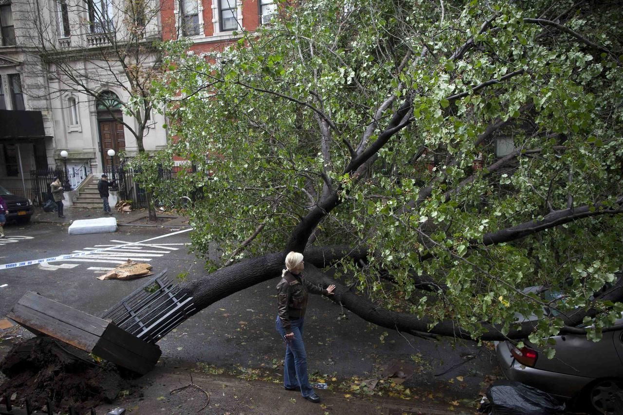 Foto: Bouře Sandy řádí na východním pobřeží USA