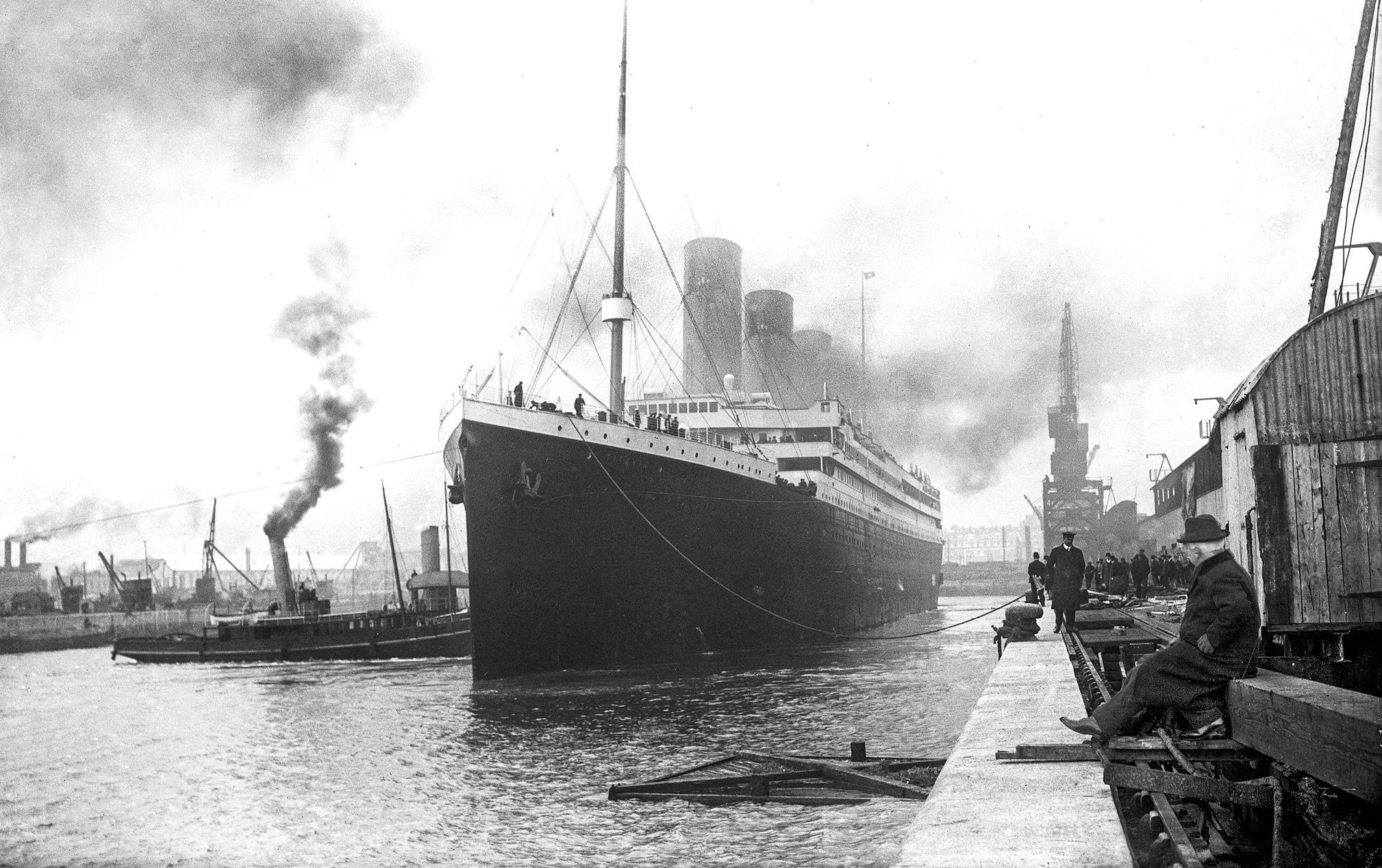 Fotogalerie / Titanic / Před 110 lety se potopil Titanic