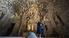 Vrstva malty v přízemí kroměřížského zámku ukrývala stovky ametystů