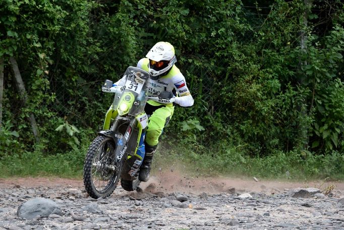 Rallye Dakar 2016: Ondřej Klymčiw, Husqvarna