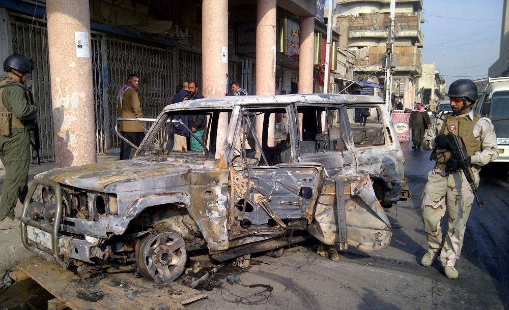 Teror v Bagdádu: městem otřásla série bombových útoků