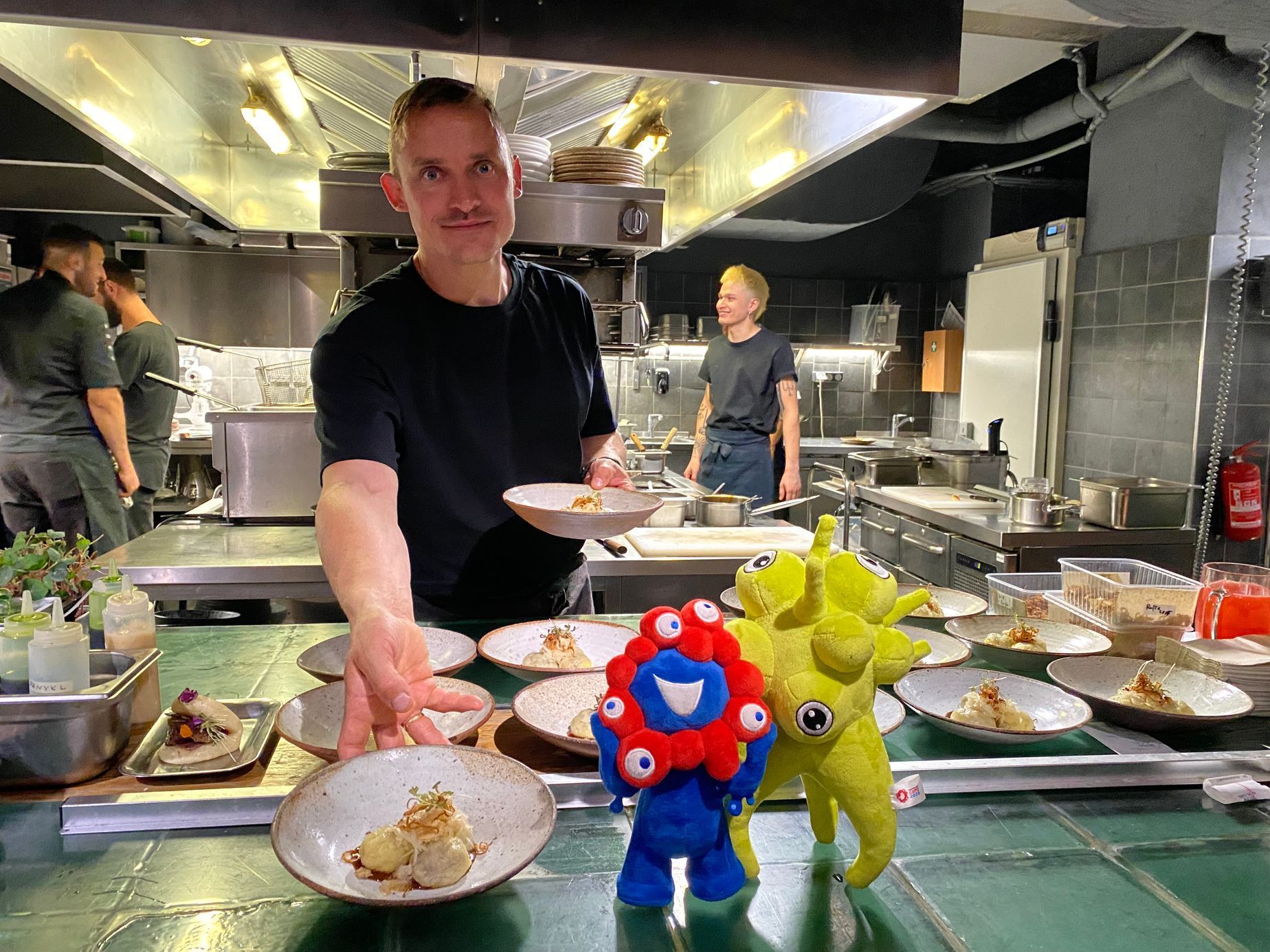 Jídlo v české restauraci na EXPO 2025