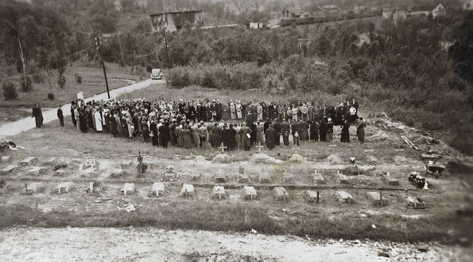 Nedatovaná fotografie pořízená během pracovního nasazení v Norsku