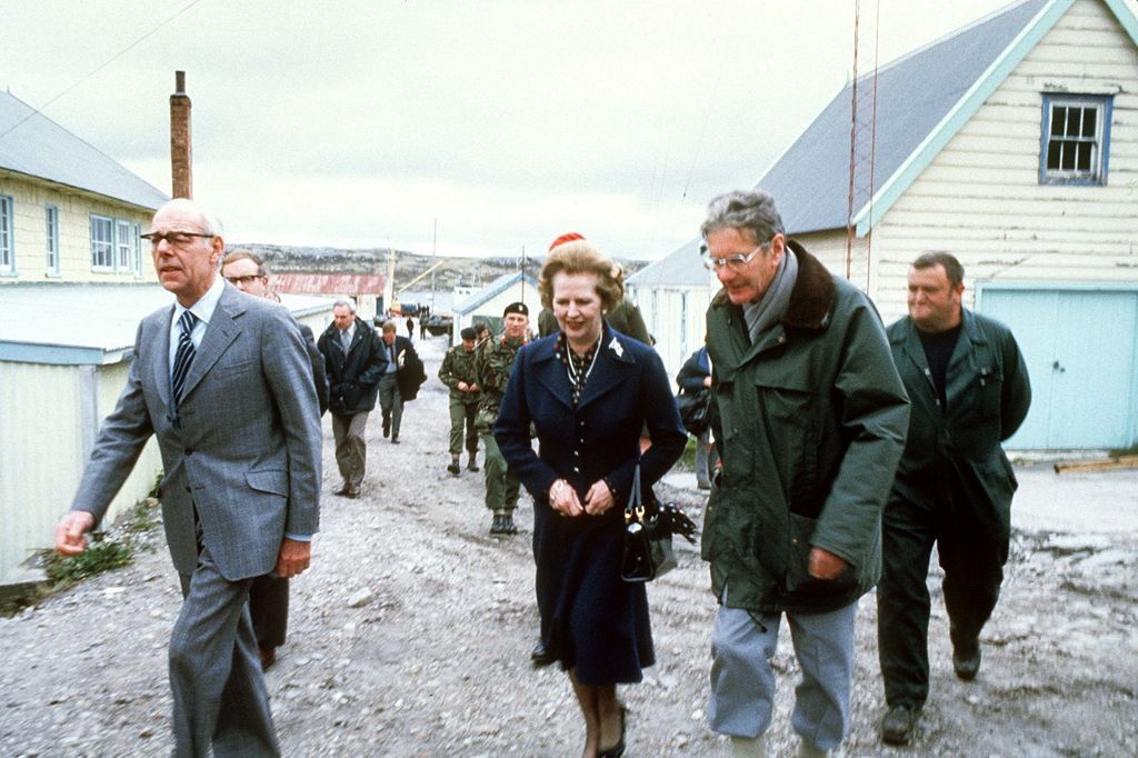 Fotogalerie: Zemřela &#8222;Železná lady&#8220; Margaret Thatcherová_Falklandy_1983