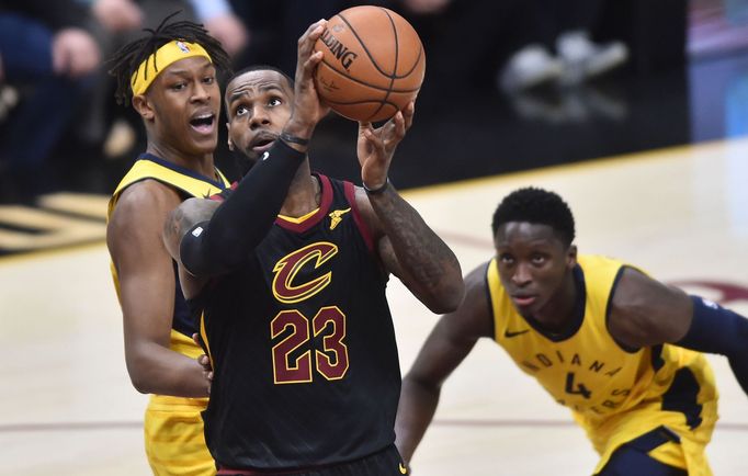 LeBron James v play off NBA 2018