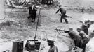 German infantrymen pictured during trench warfare between September 1942 and February 1943 during the battle of Stalingrad. The Battle of Stalingrad was a major turning point in World War II, and is considered the bloodiest battle in human history. The battle was marked by the brutality and disregard for civilian casualties on both sides. The battle is taken to include the German siege of the southern Russian city of Stalingrad (today Volgograd), the battle inside the city, and the Soviet counter-offensive which eventually trapped and destroyed the German and other Axis forces in and around the city. Total casualties are estimated at between 1 and 2 million. The Axis powers lost about a quarter of their total manpower on the Eastern Front, and never recovered from the defeat. For the Soviets, who lost well over one million soldiers and civilians during the battle, the victory at Stalingrad marked the start of the liberation of the Soviet Union, leading to victory over Nazi Germany in 1945. AFP PHOTO