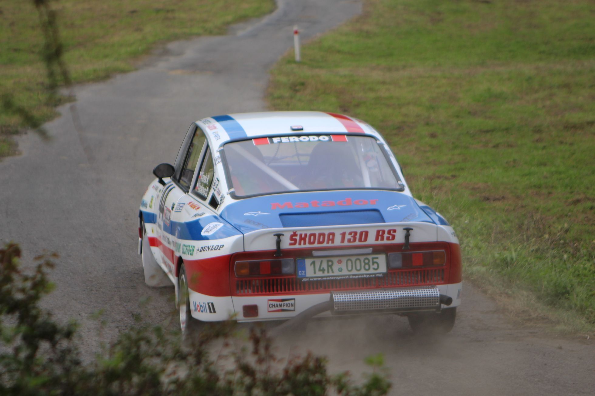 Historické vozy na Barum Rally 2014