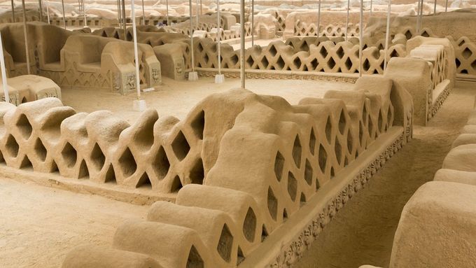 V archeologické lokalitě Chan Chan se nacházejí pozůstatky jednoho z nejvýznamnějších center předkolumbovské Ameriky.