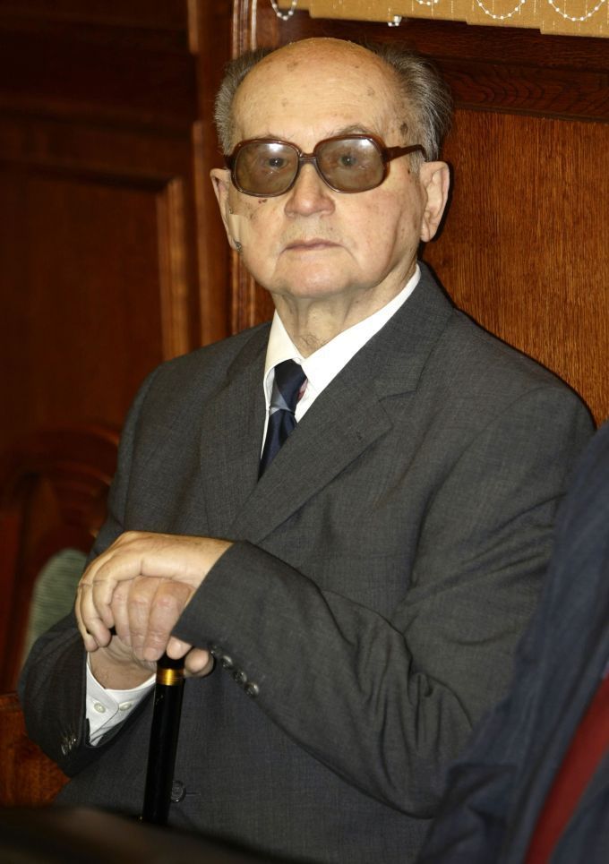 Generál Wojciech Jaruzelski, bývalý prezident Polska a předseda Komunistické strany Polska