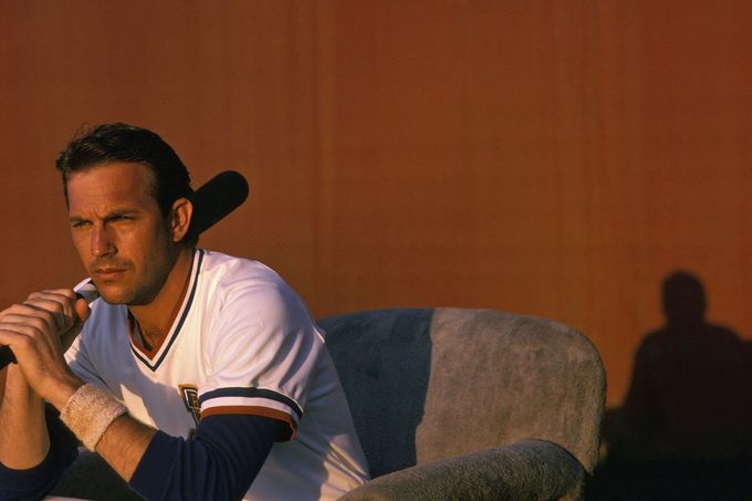 Kevin Costner ve filmu Durhamští Býci z roku 1988.